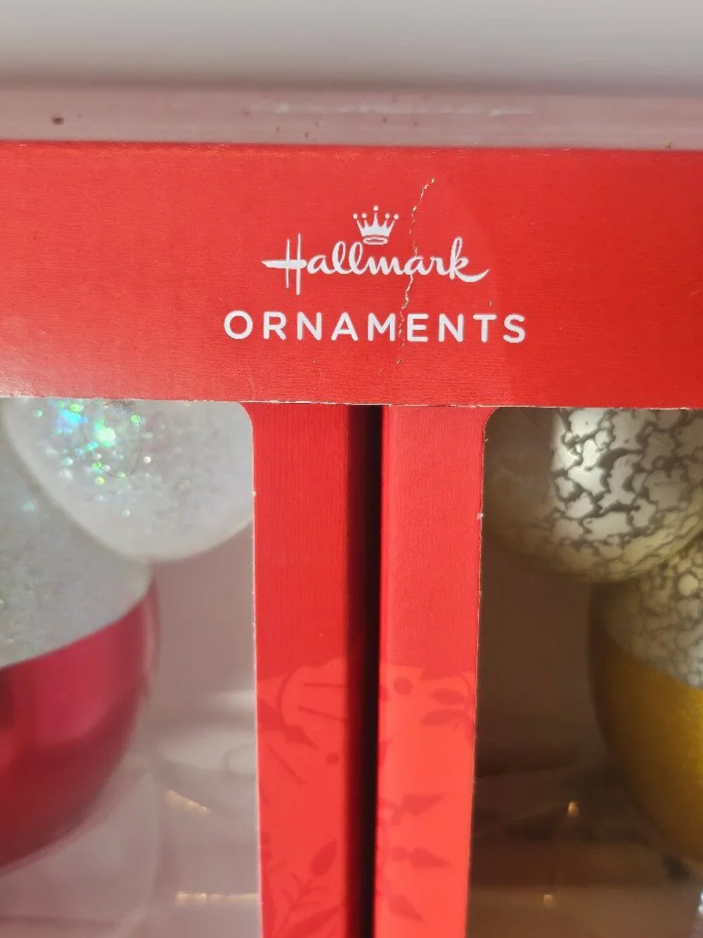 Hallmark Disney Mickey Mouse Iconic Ears Blown Glass Christmas Ornament Set of 4